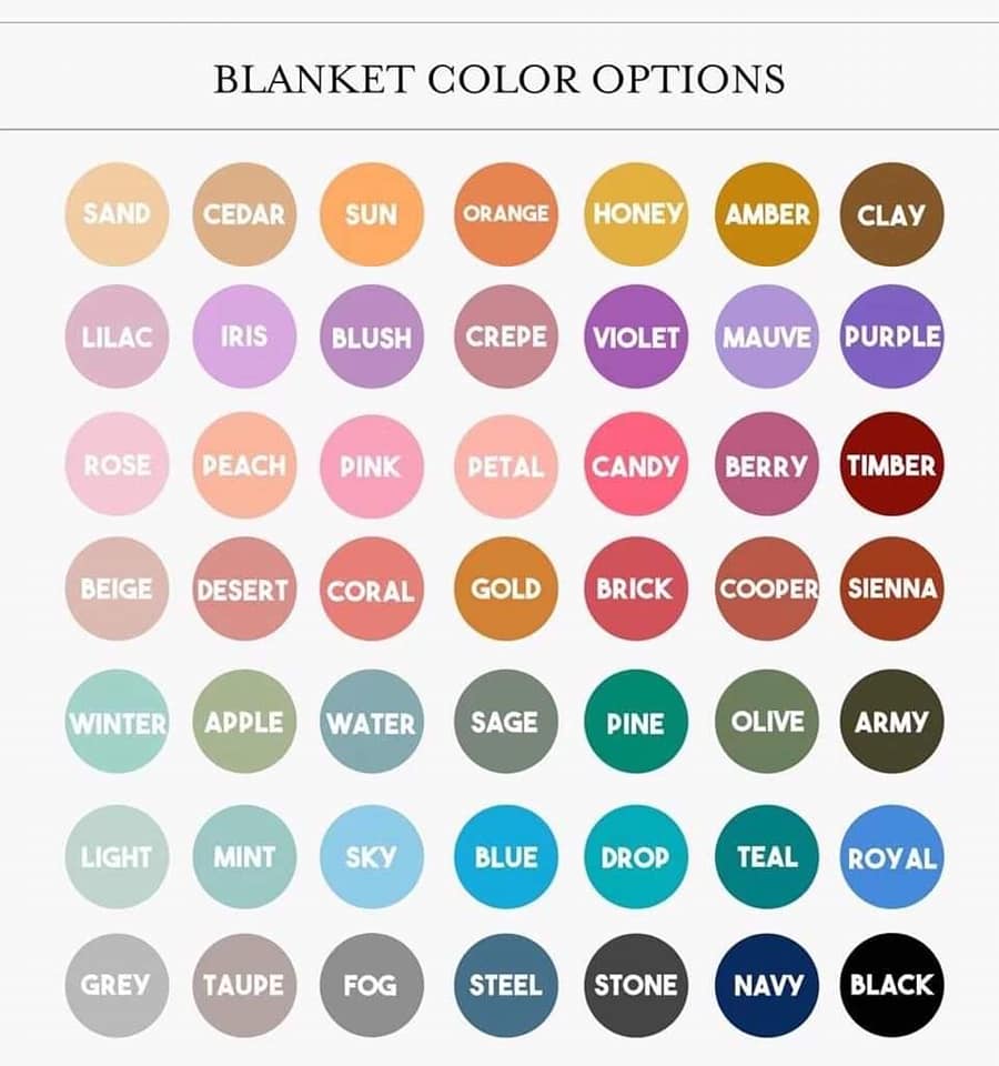 Custom Name Blankets