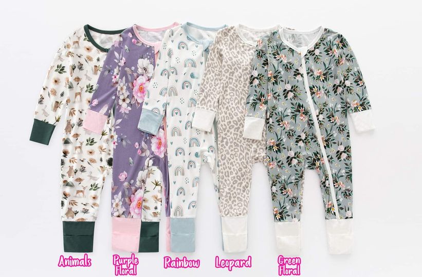 Bamboo Printed Pajamas