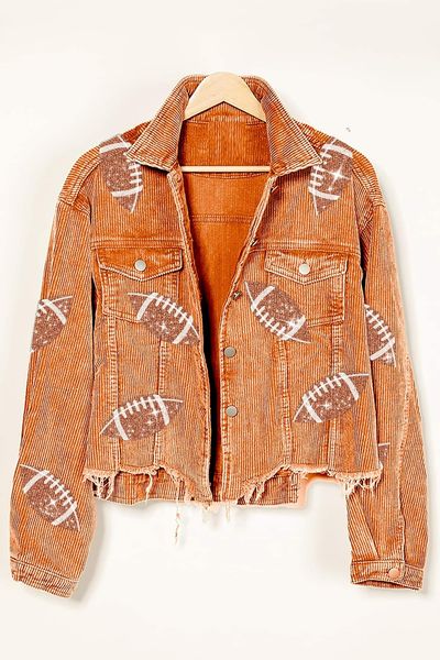 Corduroy Football Jackets