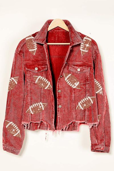 Corduroy Football Jackets