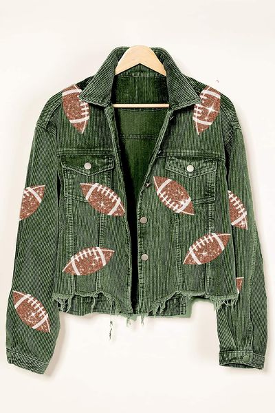 Corduroy Football Jackets
