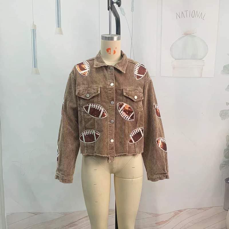 Corduroy Football Jackets