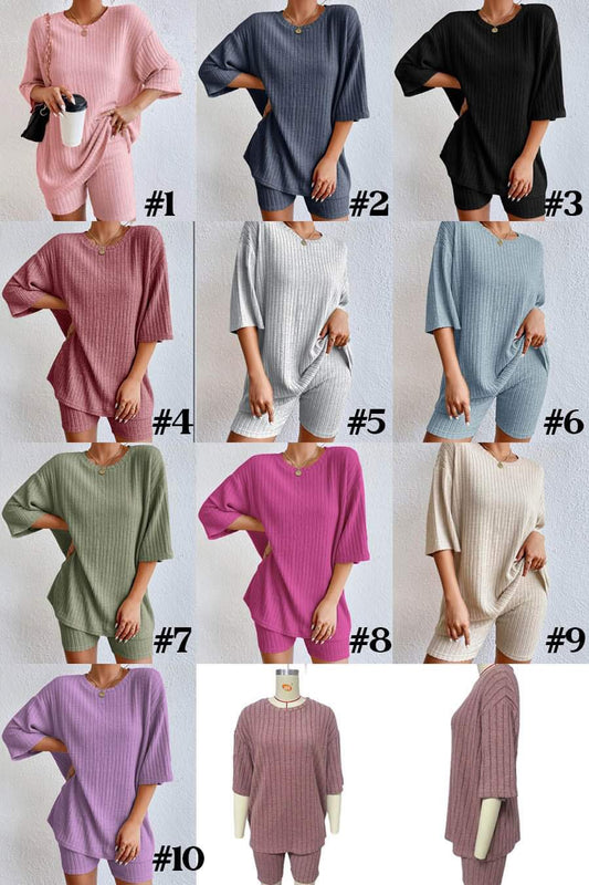 Women’s Solid Lounge Sets